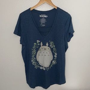 My Neighbor Totoro Short sleeve shirt from Torrid Size 0